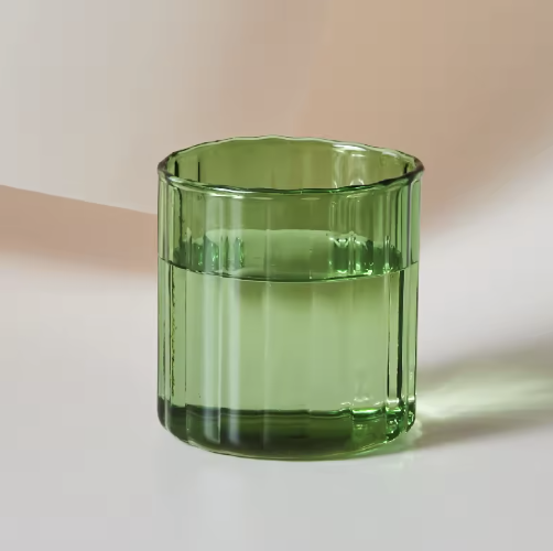 Vaso de Cristal de colores
