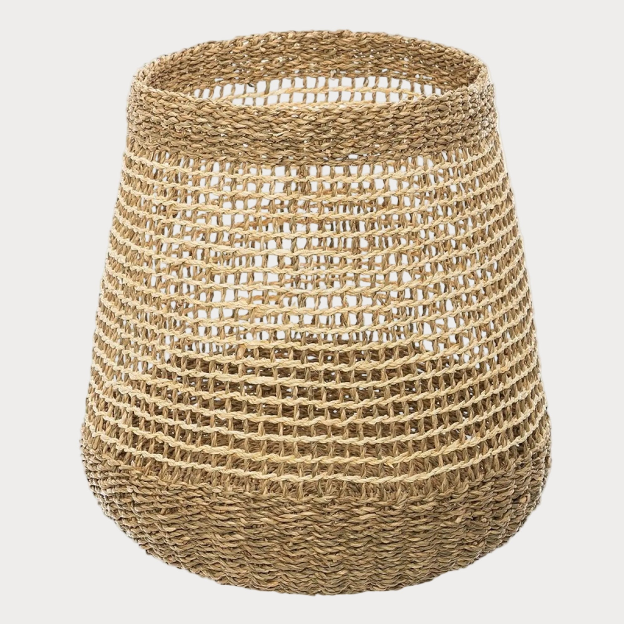 Set de 3 Cestas de Palma Trenzada