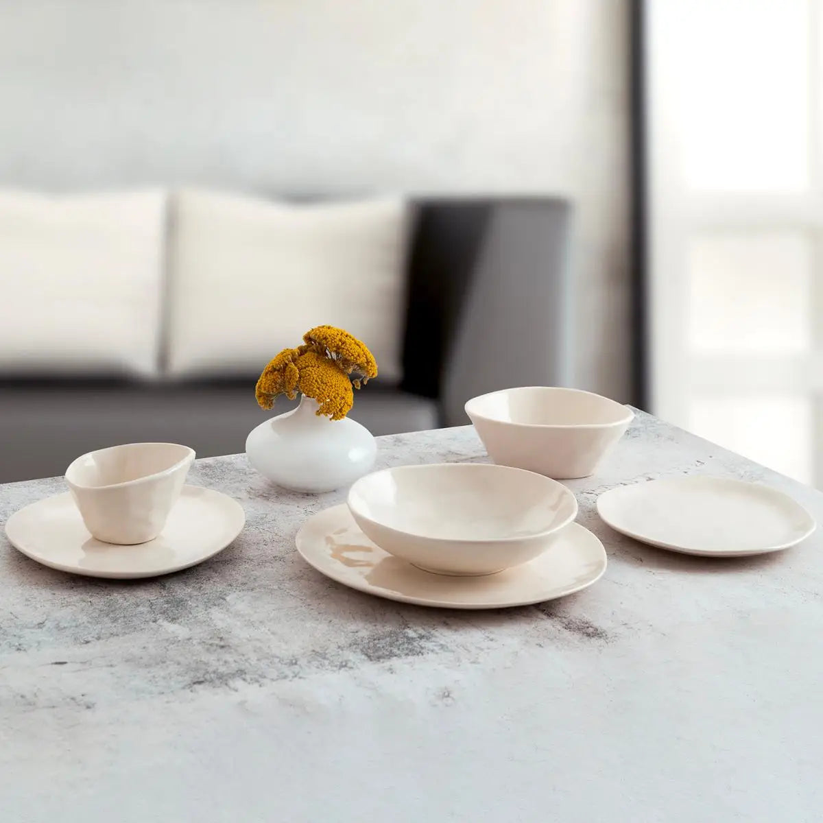 Bol de Cerámica Blanca