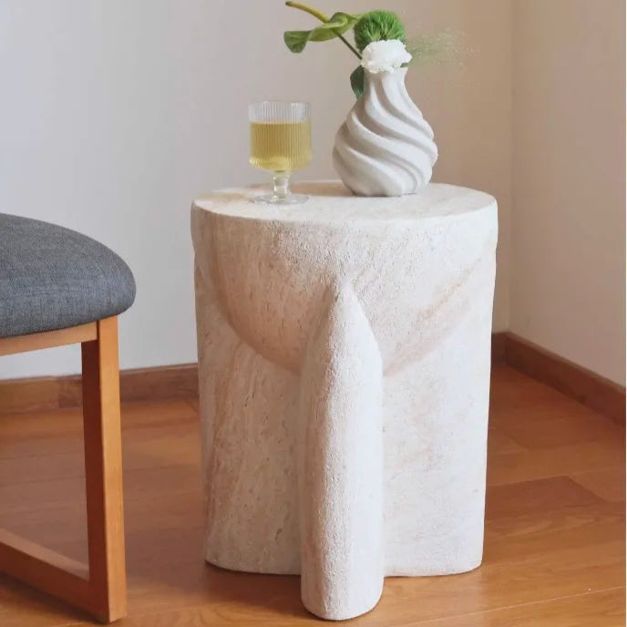 Mesa Auxiliar, Acabado Mármol