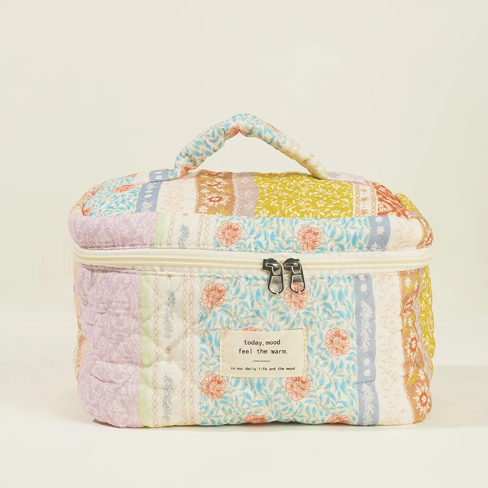 Set de 3 Neceseres de Algodón