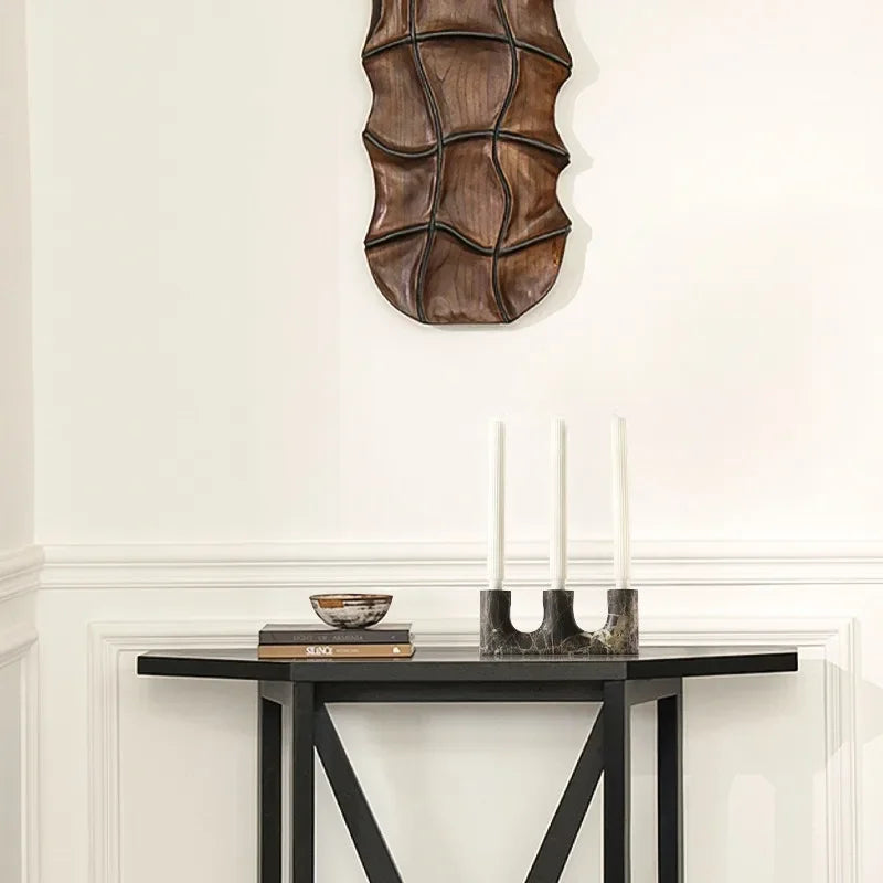 Portavelas de Mármol