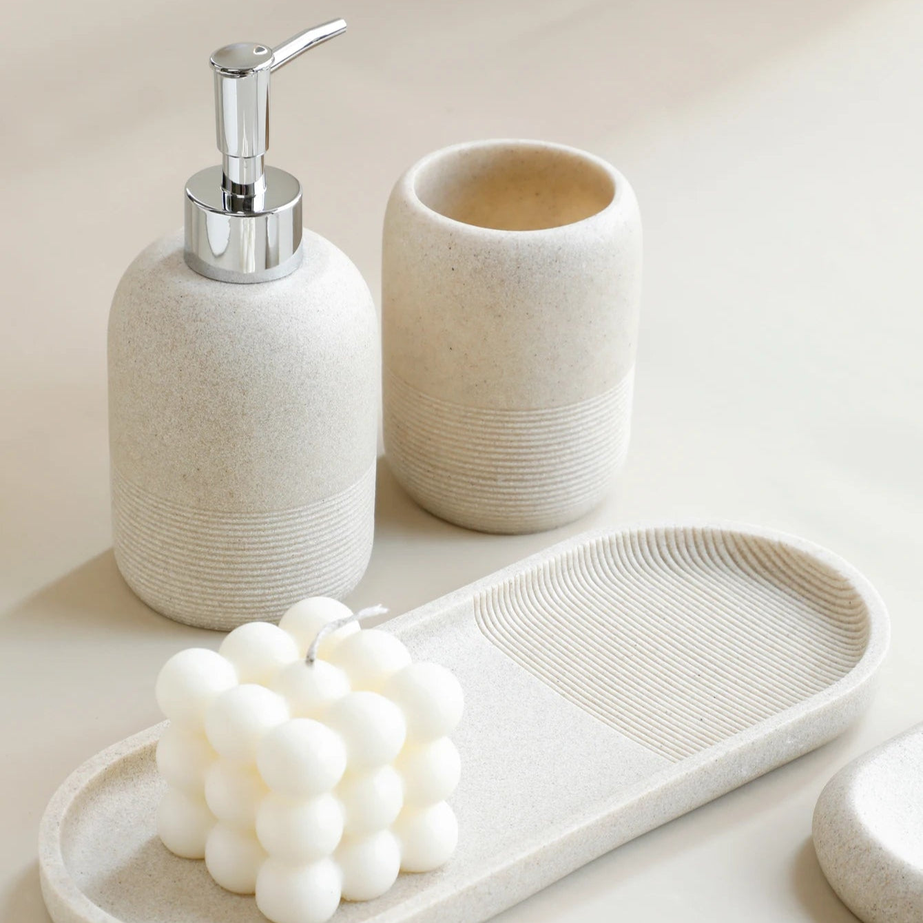 Set de accesorios de baño