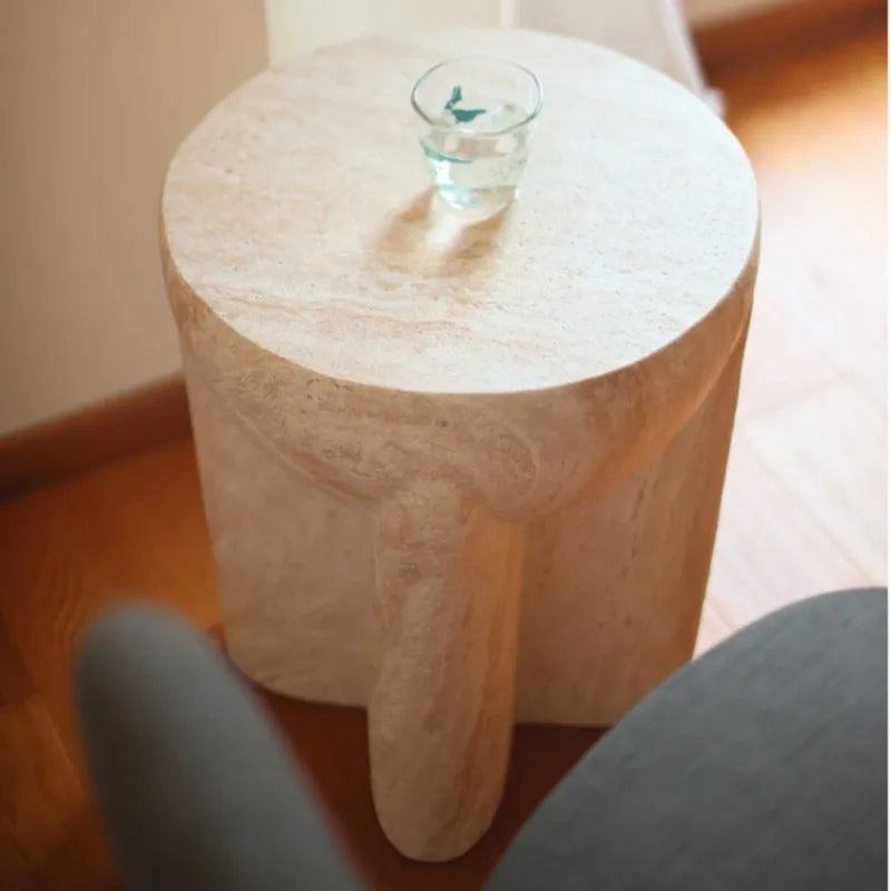 Mesa Auxiliar, Acabado Mármol