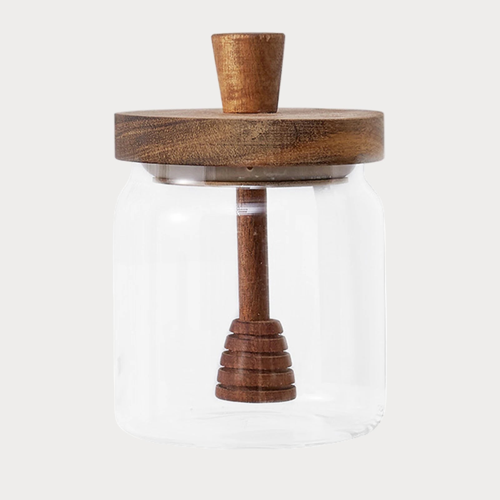 Mielera con Palo Dosificador y Tapa