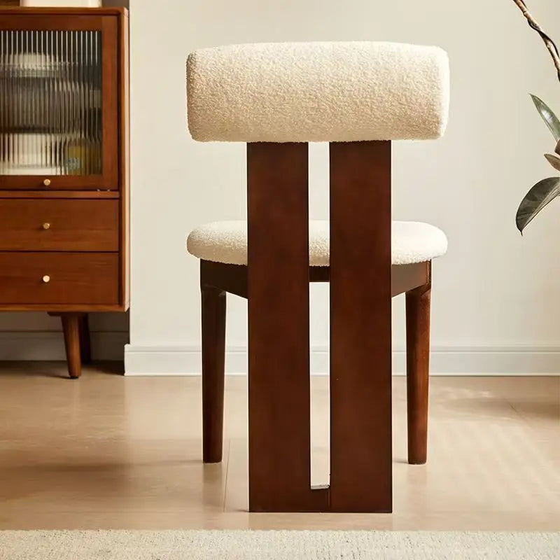 Silla de Comedor de Madera Maciza