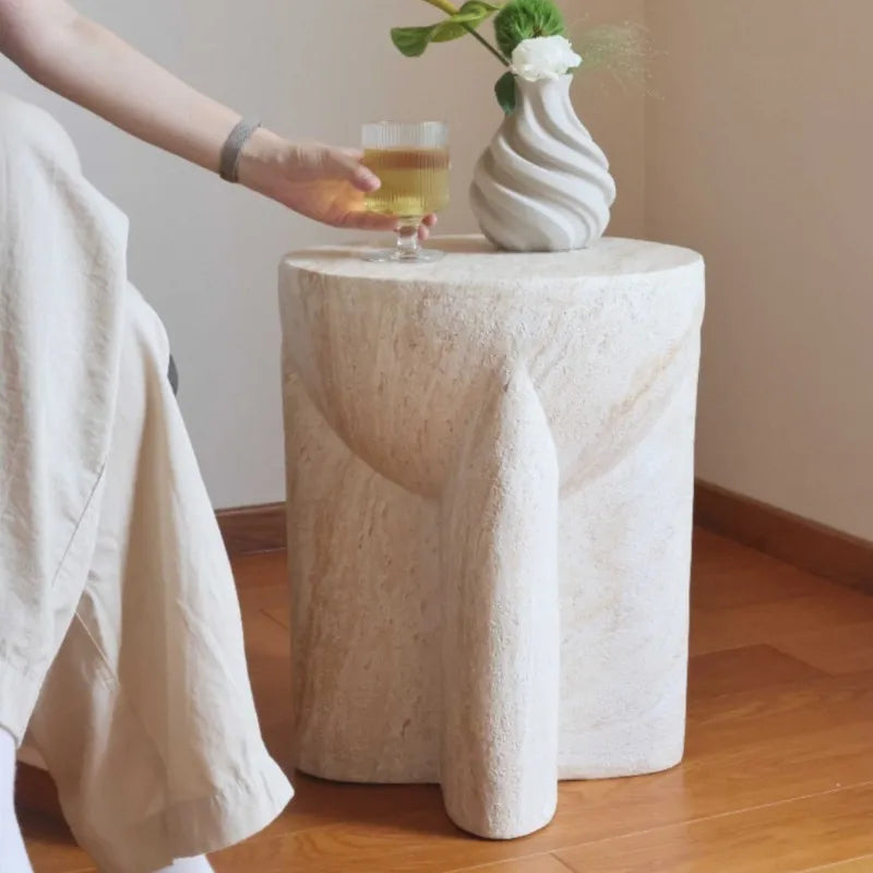 Mesa Auxiliar, Acabado Mármol