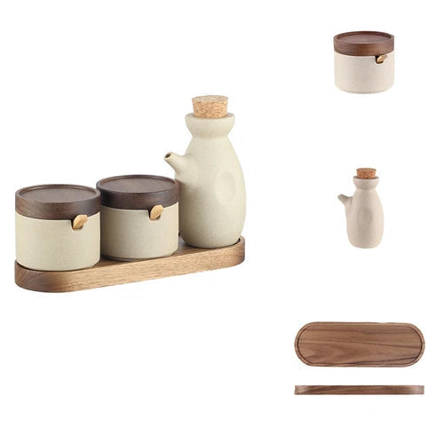 Set de Frascos de Cerámica
