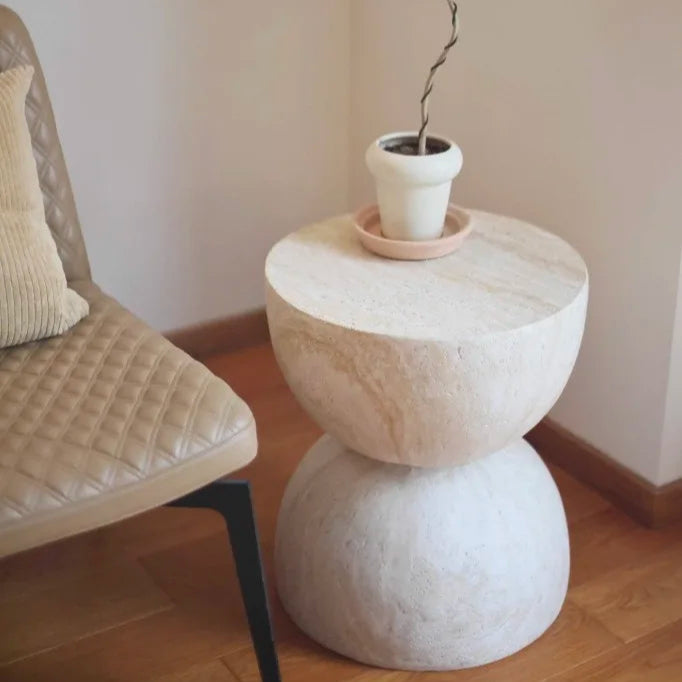 Mesa Auxiliar, Acabado Mármol