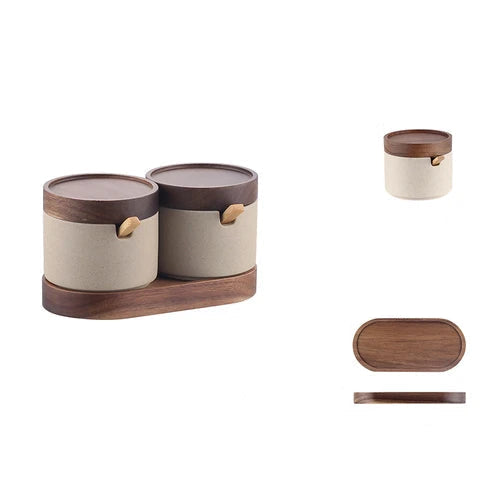 Set de Frascos de Cerámica