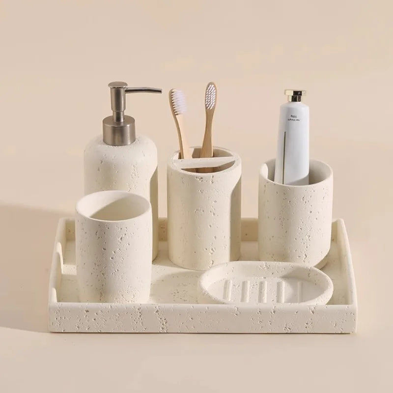 Set de accesorios de baño