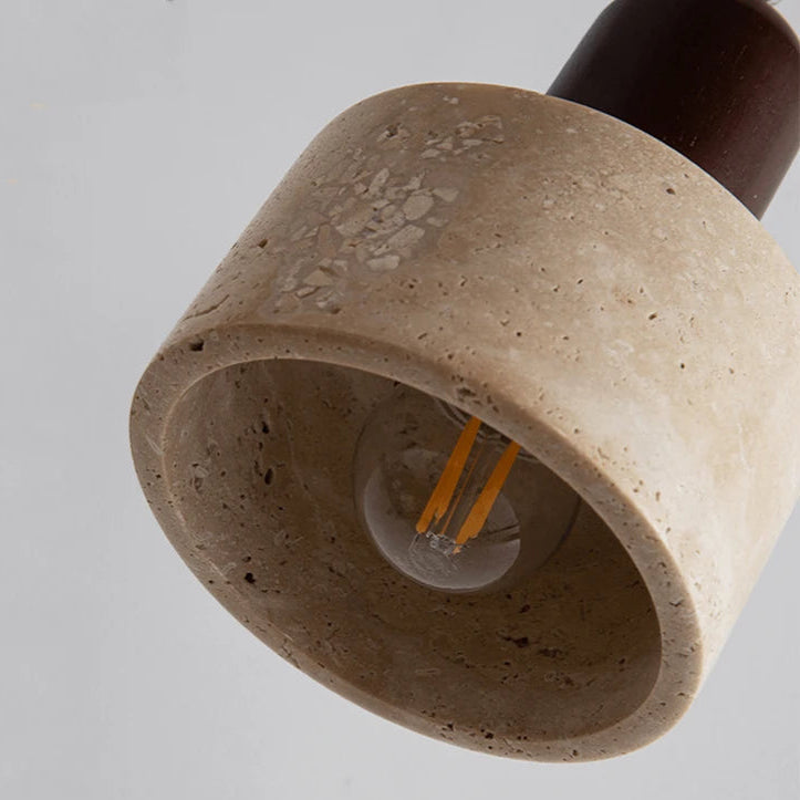 Lámpara Colgante LED de Mármol