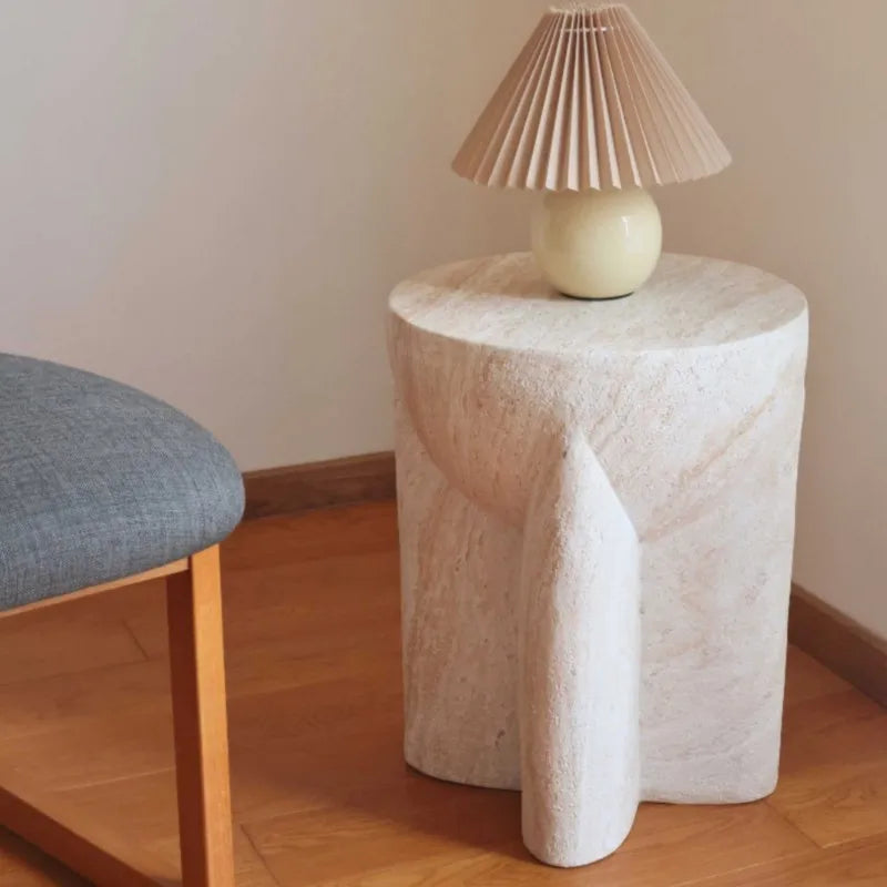 Mesa Auxiliar, Acabado Mármol