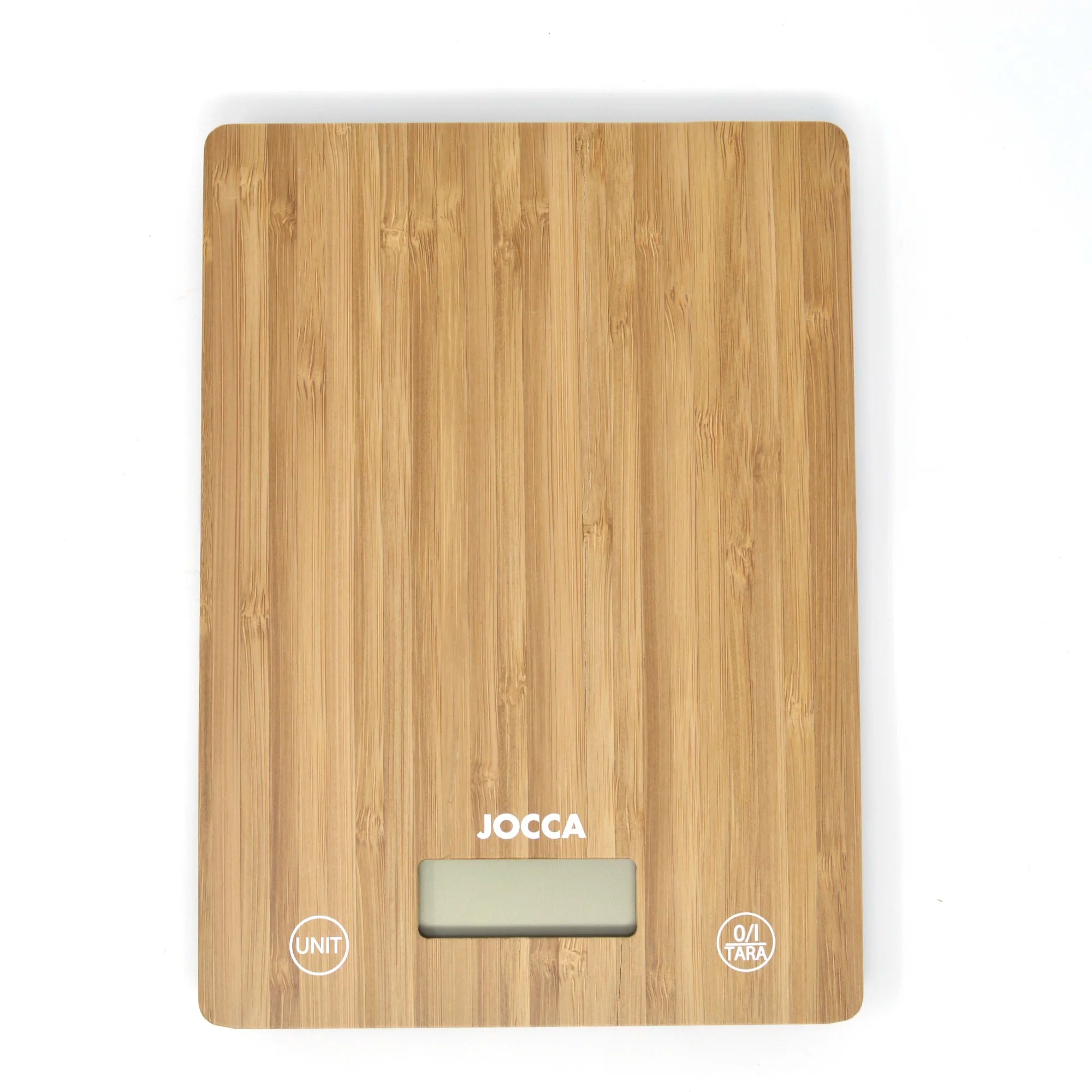 Báscula de Cocina Digital de Bambú