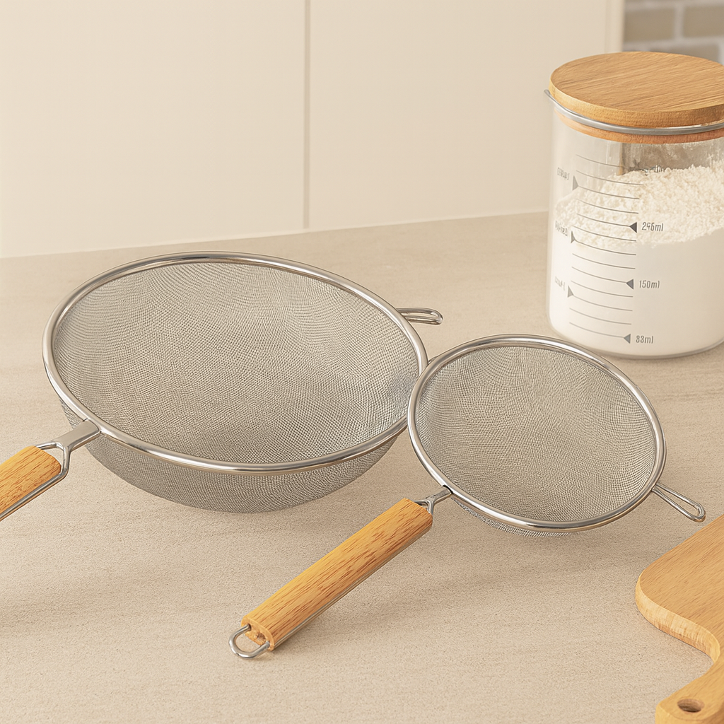 Colador de Acero Inoxidable para Cocina