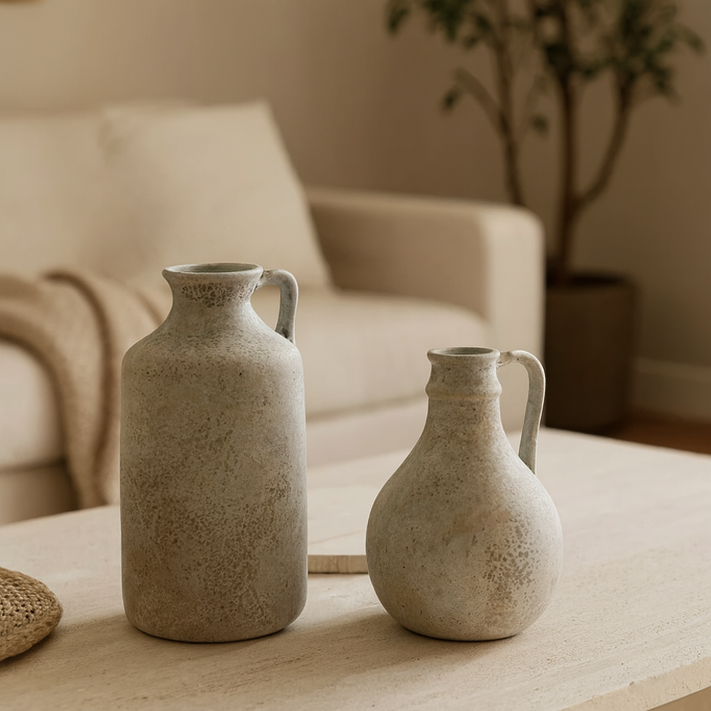 Jarrón de Cerámica Retro