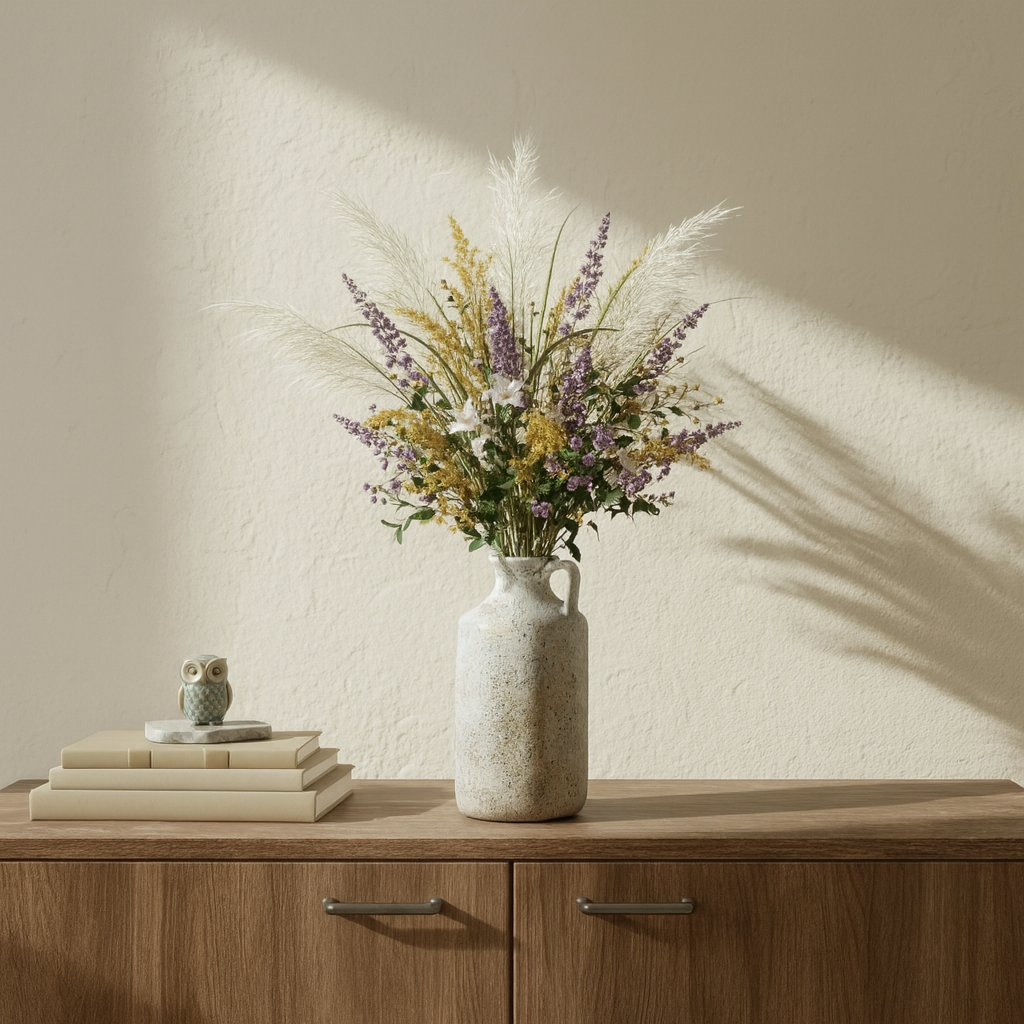 Jarrón de Cerámica Retro