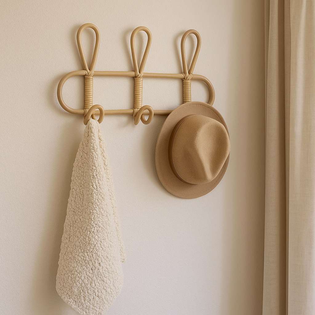 Ganchos de Pared de Ratán