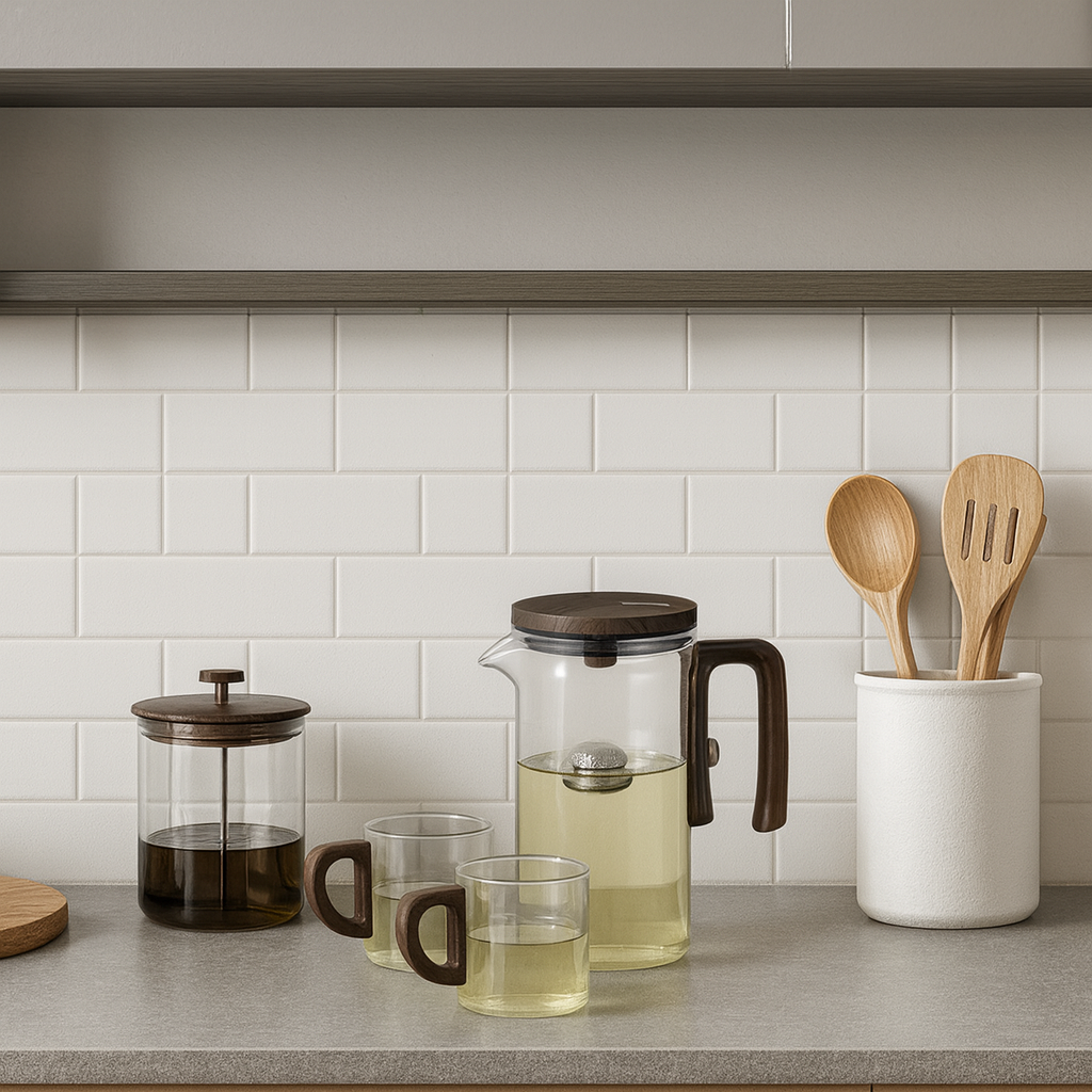 Tetera de Vidrio con Infusor