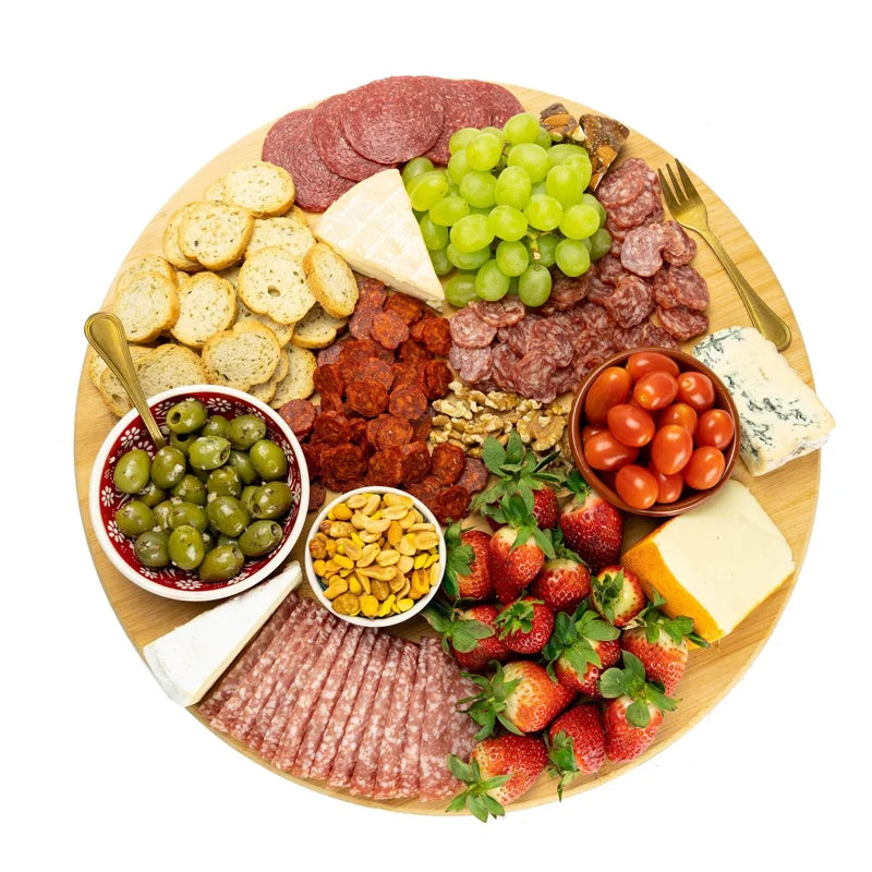 Plato Giratorio de Bambú 360°