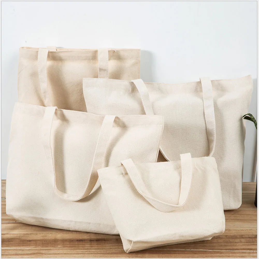 Bolsa de Compras Reutilizable Plegable de Lona