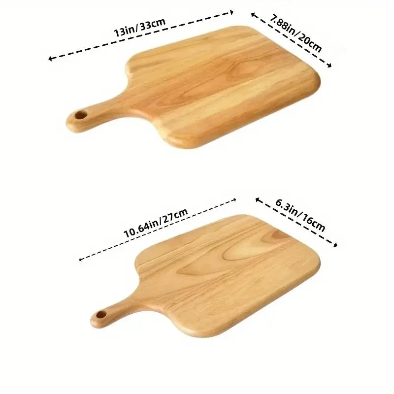 Tabla de Cortar de Madera con Manija