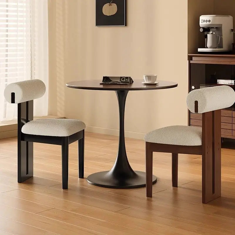 Silla de Comedor de Madera Maciza