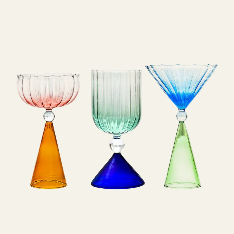 Copa de Cóctel Bicolor