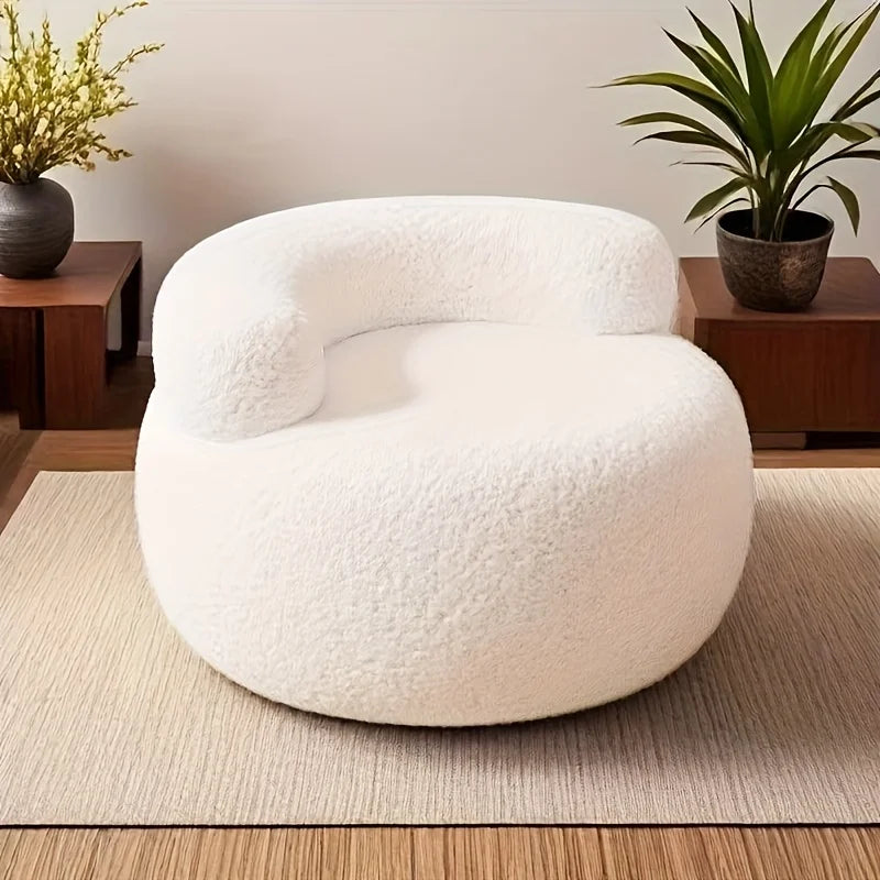 Taburete Bajo Estilo Calabaza