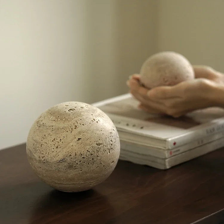 Esfera Decorativa de Mármol