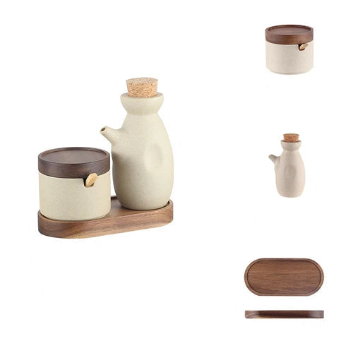Set de Frascos de Cerámica