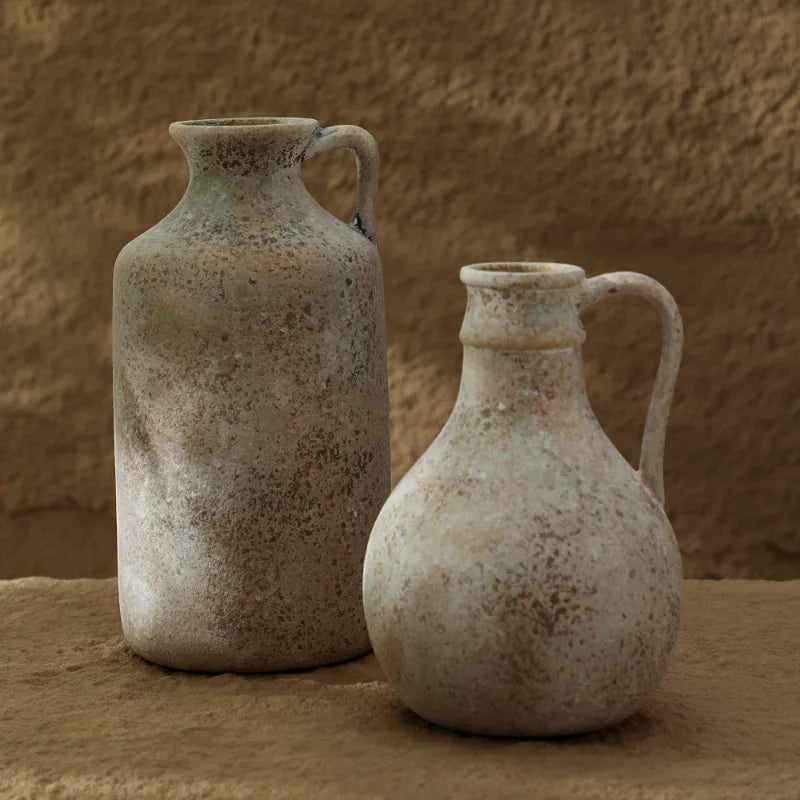 Jarrón de Cerámica Retro