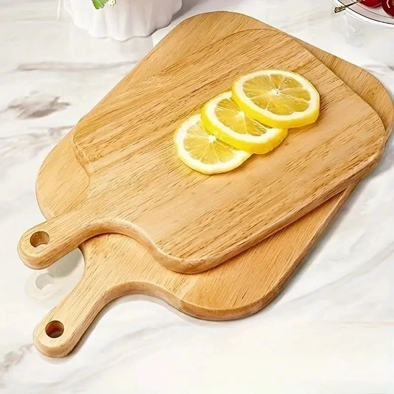 Tabla de Cortar de Madera con Manija