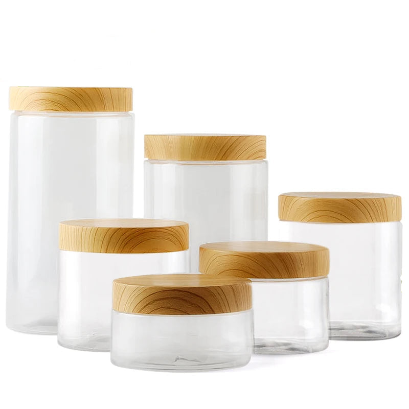 Tarros Transparentes con Tapa