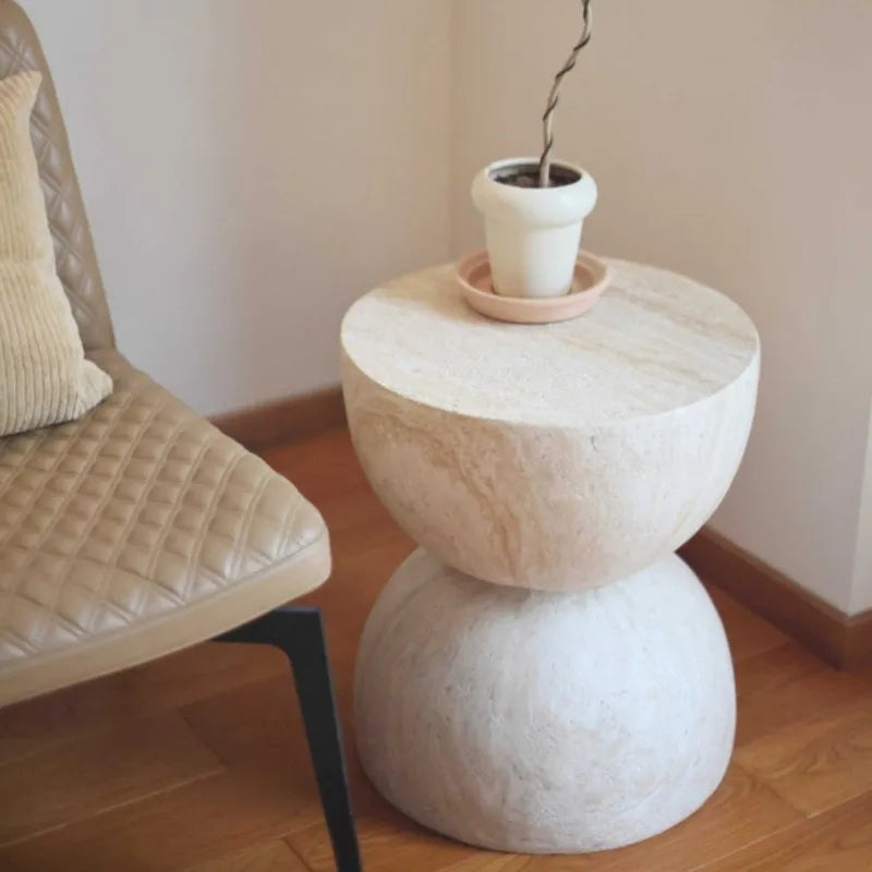 Mesa Auxiliar, Acabado Mármol