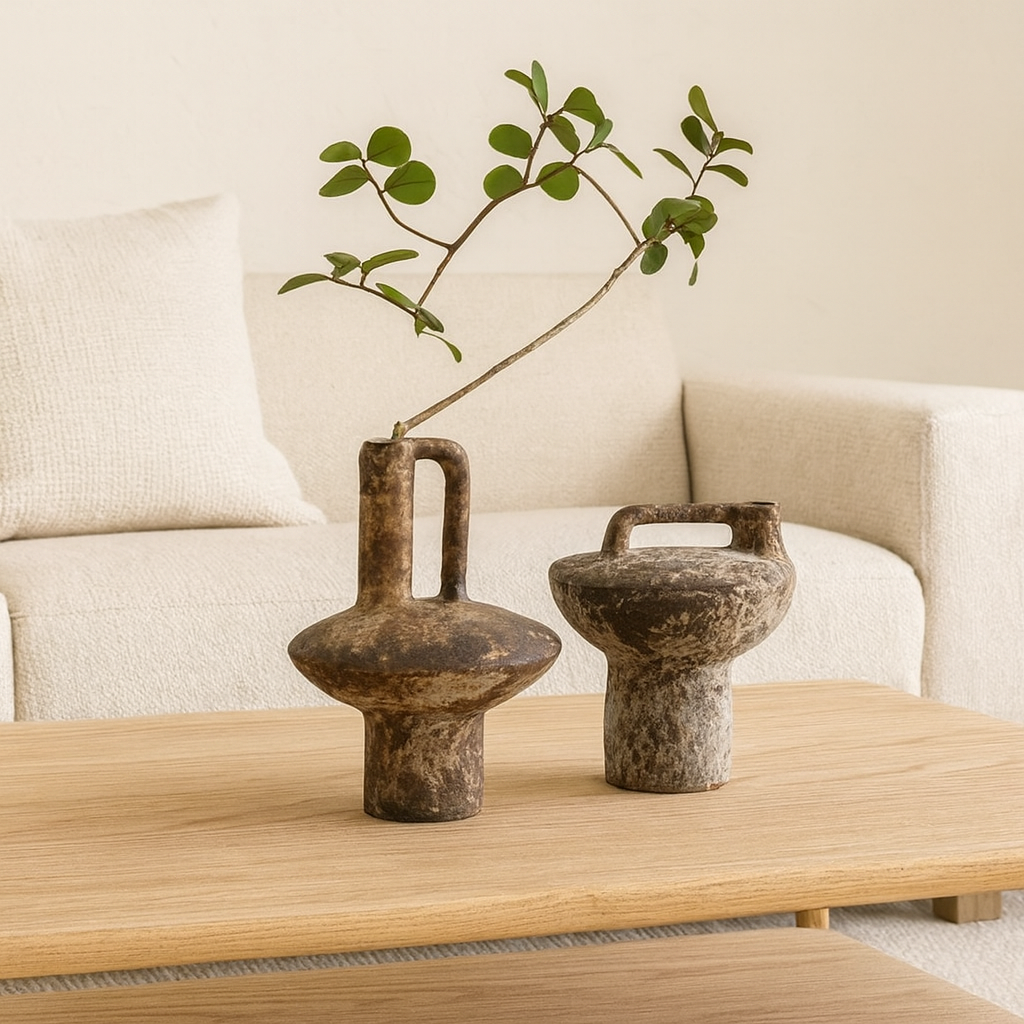 Jarrón de Cerámica Artesanal