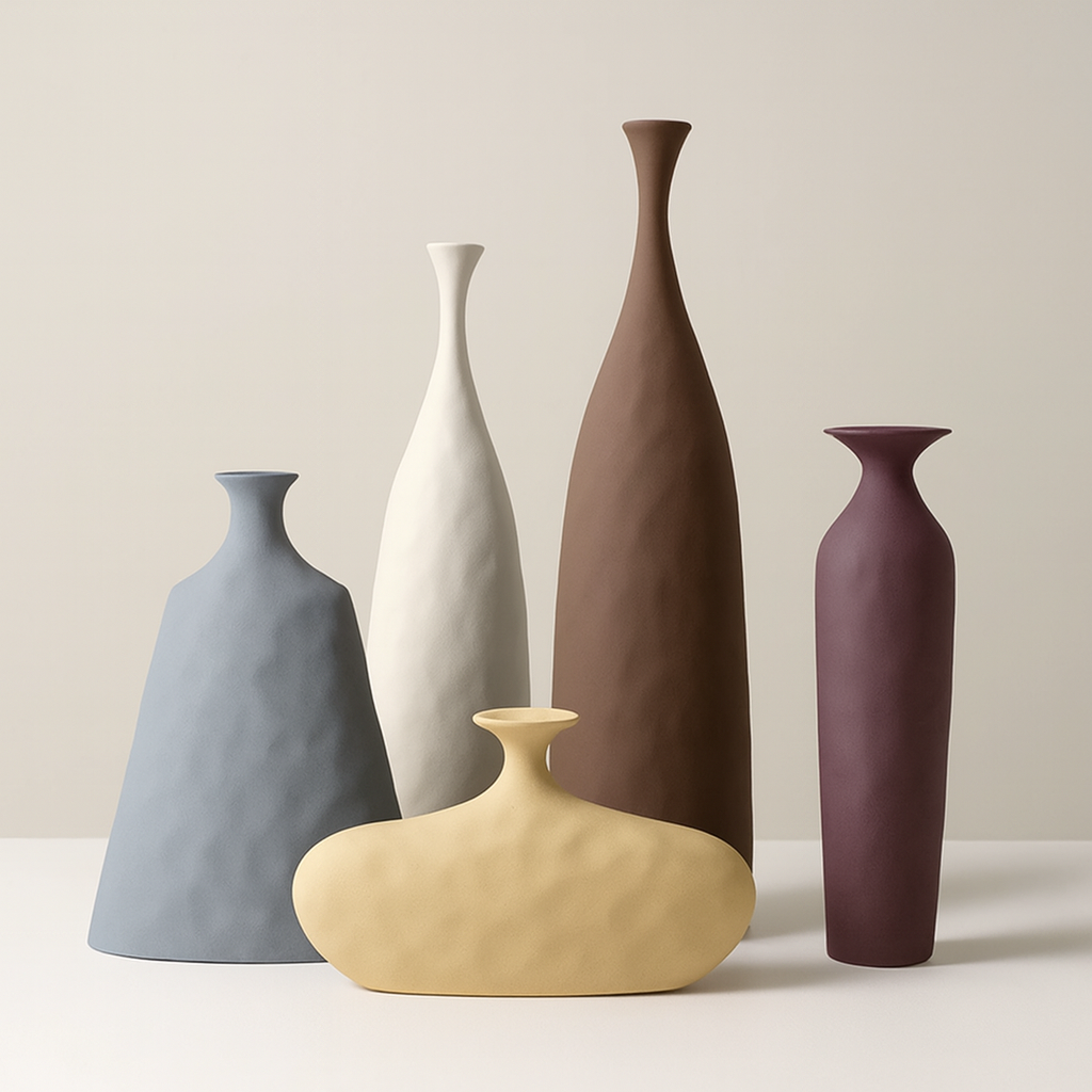 Jarrón Decorativo de Cerámica