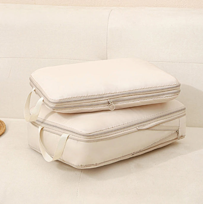 Set de 4 Bolsas Organizadoras de Ropa con Compresión