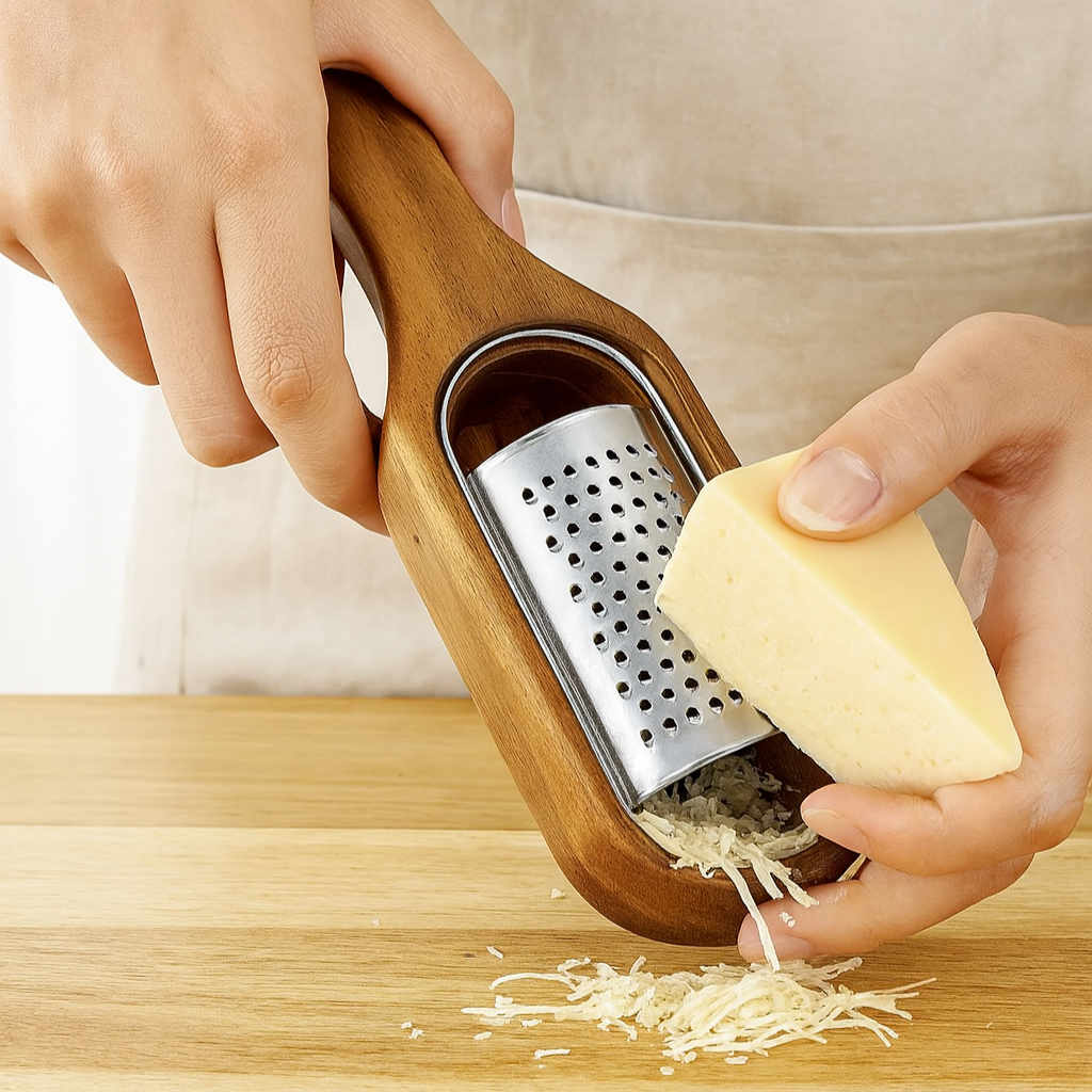 Rallador de Queso de Madera